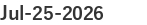 Jul-25-2026