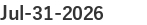 Jul-31-2026