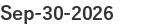 Sep-30-2026